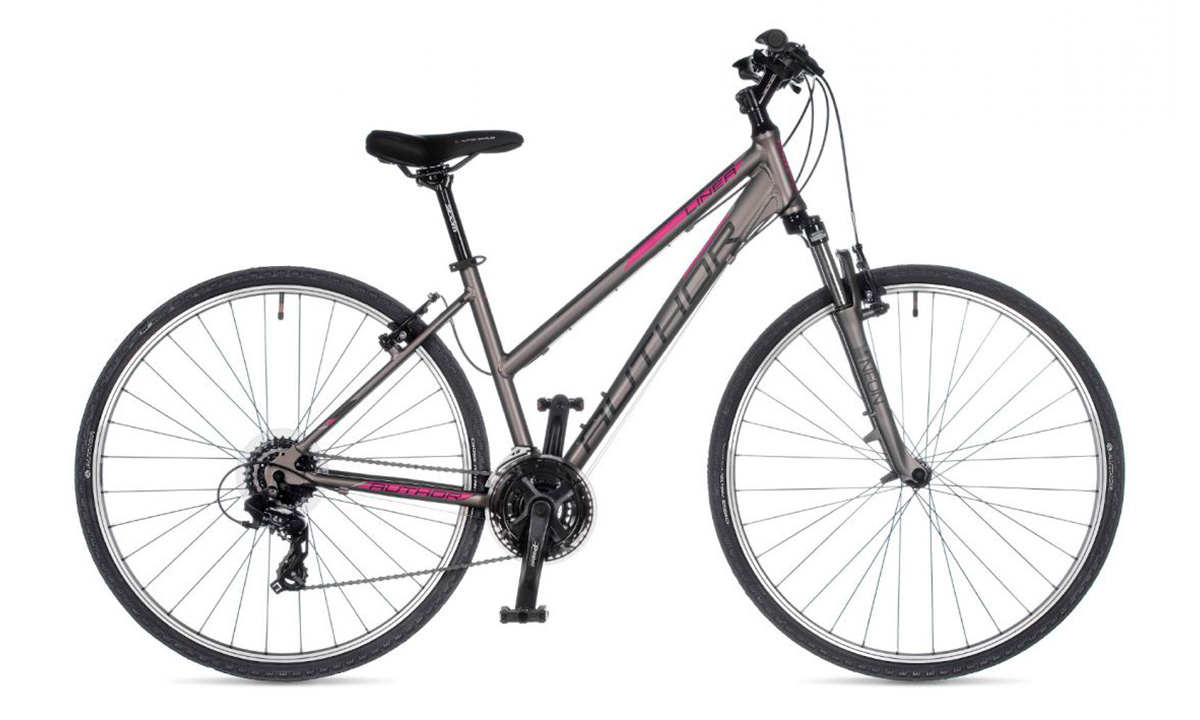 Фотография Велосипед AUTHOR Linea 28" размер М 2021 Серый